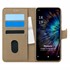 Microsonic Reeder P13 Blue 2021 Kılıf Fabric Book Wallet Gold 1