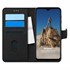 Microsonic Reeder P13 Blue Max Lite Kılıf Fabric Book Wallet Siyah 1