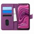 Microsonic Reeder P13 Blue Plus 2022 Kılıf Fabric Book Wallet Mor 1