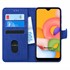 Microsonic Samsung Galaxy A01 Kılıf Fabric Book Wallet Lacivert 1