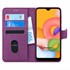 Microsonic Samsung Galaxy A01 Kılıf Fabric Book Wallet Mor 1