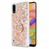 Microsonic Samsung Galaxy A01 Kılıf Glitter Liquid Holder Gold 1