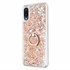 Microsonic Samsung Galaxy A02 Kılıf Glitter Liquid Holder Gold 2
