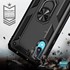 Microsonic Samsung Galaxy A02 Kılıf Military Ring Holder Rose Gold 6