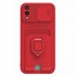 Microsonic Samsung Galaxy A02 Kılıf Multifunction Silicone Kırmızı 2