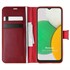Microsonic Samsung Galaxy A03 Core Kılıf Delux Leather Wallet Kırmızı 1