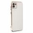Microsonic Samsung Galaxy A03 Kılıf Olive Plated Beyaz 1