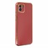 Microsonic Samsung Galaxy A03 Kılıf Olive Plated Kırmızı 1