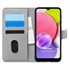 Microsonic Samsung Galaxy A03s Kılıf Fabric Book Wallet Gri 1