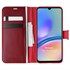 Microsonic Samsung Galaxy A05s Kılıf Delux Leather Wallet Kırmızı 1