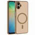 Microsonic Samsung Galaxy A06 Kılıf MagSmoke Neo Gold 1