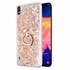 Microsonic Samsung Galaxy A10 Kılıf Glitter Liquid Holder Gold 1