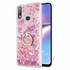 Microsonic Samsung Galaxy A10s Kılıf Glitter Liquid Holder Pembe 1