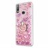 Microsonic Samsung Galaxy A10s Kılıf Glitter Liquid Holder Pembe 2