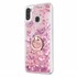 Microsonic Samsung Galaxy M11 Kılıf Glitter Liquid Holder Pembe 2