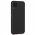 Microsonic Matte Silicone Samsung Galaxy A12 Kılıf Siyah 2