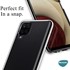 Microsonic Samsung Galaxy A12 Kılıf Transparent Soft Beyaz 5