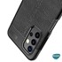Microsonic Samsung Galaxy A13 4G Kılıf Deri Dokulu Silikon Siyah 3