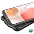 Microsonic Samsung Galaxy A13 4G Kılıf Deri Dokulu Silikon Siyah 5