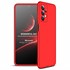 Microsonic Samsung Galaxy A13 4G Kılıf Double Dip 360 Protective Kırmızı 1