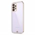 Microsonic Samsung Galaxy A13 4G Kılıf Laser Plated Soft Beyaz 2