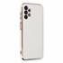 Microsonic Samsung Galaxy A32 4G Kılıf Olive Plated Beyaz 1