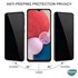 Microsonic Samsung Galaxy A13 4G Privacy 5D Gizlilik Filtreli Cam Ekran Koruyucu Siyah 2