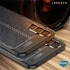 Microsonic Samsung Galaxy A34 Kılıf Deri Dokulu Silikon Lacivert 3
