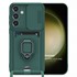 Microsonic Samsung Galaxy A14 Kılıf Multifunction Silicone Yeşil 1