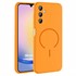Microsonic Samsung Galaxy A15 Kılıf Zeno MagSafe Turuncu 1