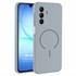 Microsonic Samsung Galaxy A16 Kılıf Zeno MagSafe Gri 1