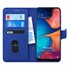 Microsonic Samsung Galaxy A20 Kılıf Fabric Book Wallet Lacivert 1