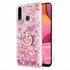 Microsonic Samsung Galaxy A20s Kılıf Glitter Liquid Holder Pembe 1