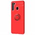 Microsonic Samsung Galaxy A21 Kılıf Kickstand Ring Holder Kırmızı 2