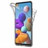 Microsonic Samsung Galaxy A21s Kılıf 6 Tarafı Tam Full Koruma 360 Clear Soft Şeffaf 1