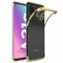 Microsonic Samsung Galaxy A21s Kılıf Skyfall Transparent Clear Gold 1
