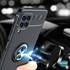 Microsonic Samsung Galaxy A22 4G Kılıf Kickstand Ring Holder Siyah 4