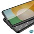 Microsonic Samsung Galaxy A23 Kılıf Deri Dokulu Silikon Siyah 4