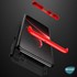 Microsonic Samsung Galaxy A23 Kılıf Double Dip 360 Protective Siyah Kırmızı 3