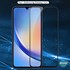 Microsonic Samsung Galaxy A24 Tam Kaplayan Temperli Cam Ekran Koruyucu Siyah 3