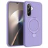 Microsonic Samsung Galaxy A26 Kılıf Aura Stant MagSafe Lila 1