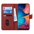 Microsonic Samsung Galaxy A30 Kılıf Fabric Book Wallet Kırmızı 1
