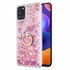 Microsonic Samsung Galaxy A31 Kılıf Glitter Liquid Holder Pembe 1