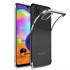 Microsonic Samsung Galaxy A31 Kılıf Skyfall Transparent Clear Gümüş 1