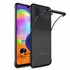 Microsonic Samsung Galaxy A31 Kılıf Skyfall Transparent Clear Siyah 1