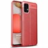 Microsonic Samsung Galaxy A32 4G Kılıf Deri Dokulu Silikon Kırmızı 1