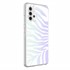 Microsonic Samsung Galaxy A32 4G Braille Feel Desenli Kılıf Zebra 2