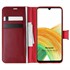 Microsonic Samsung Galaxy A33 5G Kılıf Delux Leather Wallet Kırmızı 1
