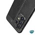 Microsonic Samsung Galaxy A33 5G Kılıf Deri Dokulu Silikon Lacivert 3