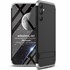 Microsonic Samsung Galaxy A34 Kılıf Double Dip 360 Protective Siyah Gri 1